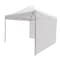Impact Canopy 10-Foot Canopy Tent Wall Set, 1 Solid Sidewall and 1 Middle Zipper Sidewall Only, White, PR 033000001 - alternate 1